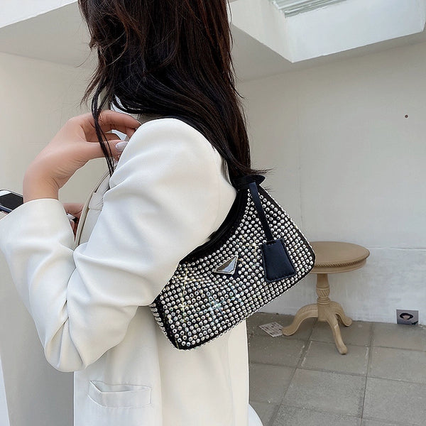 Elegant Light Diamond Women's Summer Fashion Shoulder Handbag