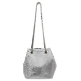 Sequin Crossbody Mini Chain Bag