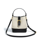 One-Shoulder Crossbody Bucket Bag