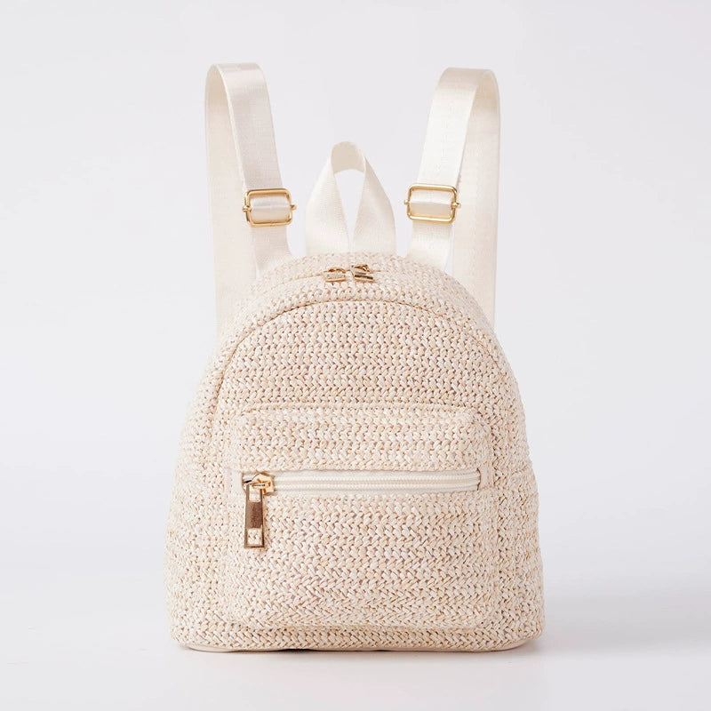 Simple Street Trendy Straw Bag