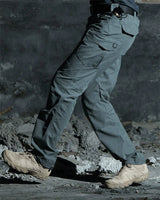 Mens Waterproof Elastic Multi-Functional Outdoor Cargo Pants