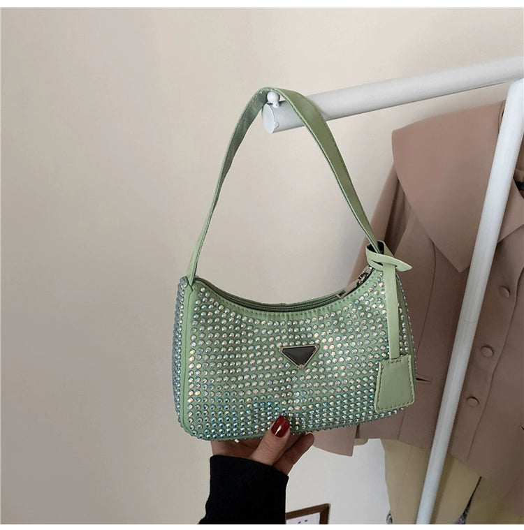 Elegant Light Diamond Women's Summer Fashion Shoulder Handbag