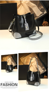 Fashion Serpentine Leather Bag