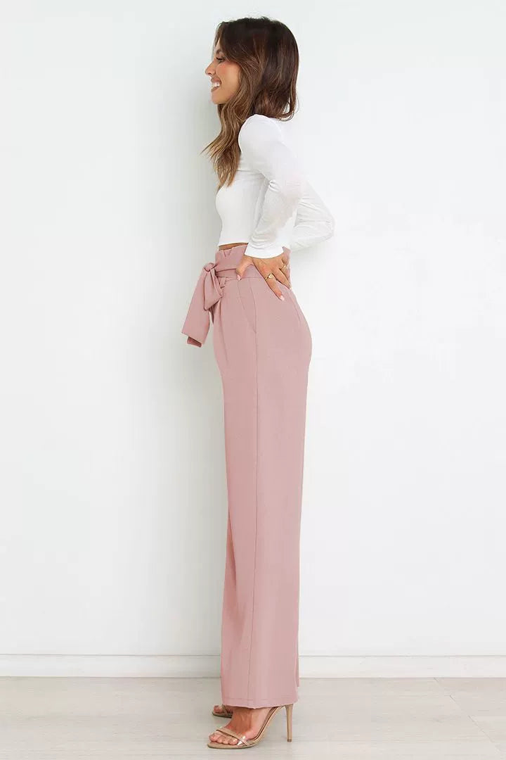 Fashion Workplace Casual Wide Leg Trousers