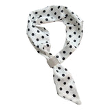 Fancy Women's Multi-Functional Shirt Scarf with Diamond