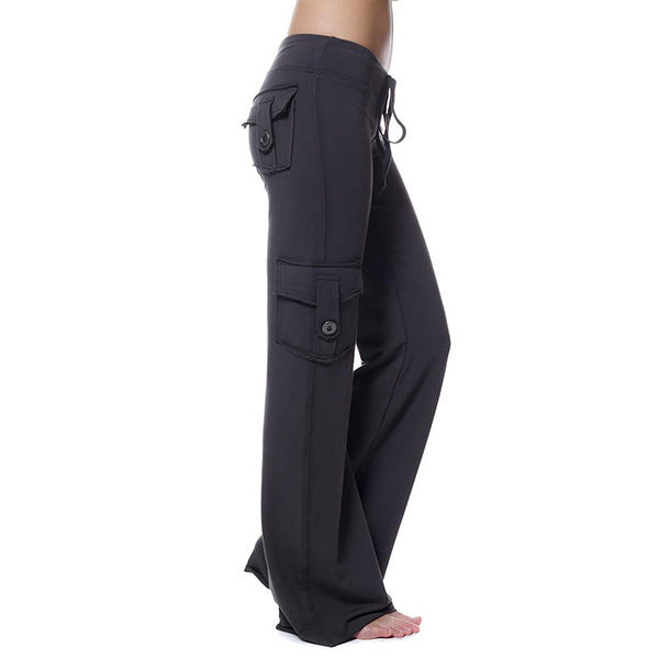 Women's Wide Leg Yoga Track Pants