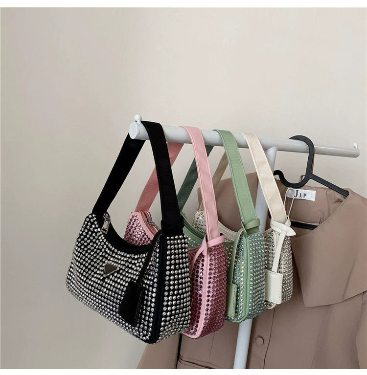 Elegant Light Diamond Women's Summer Fashion Shoulder Handbag