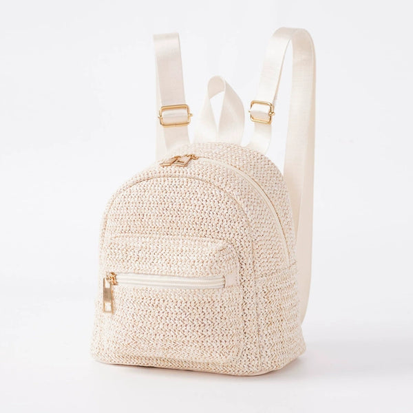 Simple Street Trendy Straw Bag