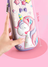 Unicorn Stain-Resistant Pink Pencil Case