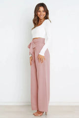 Fashion Workplace Casual Wide Leg Trousers