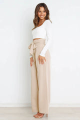 Fashion Workplace Casual Wide Leg Trousers