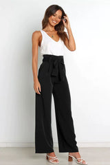 Fashion Workplace Casual Wide Leg Trousers