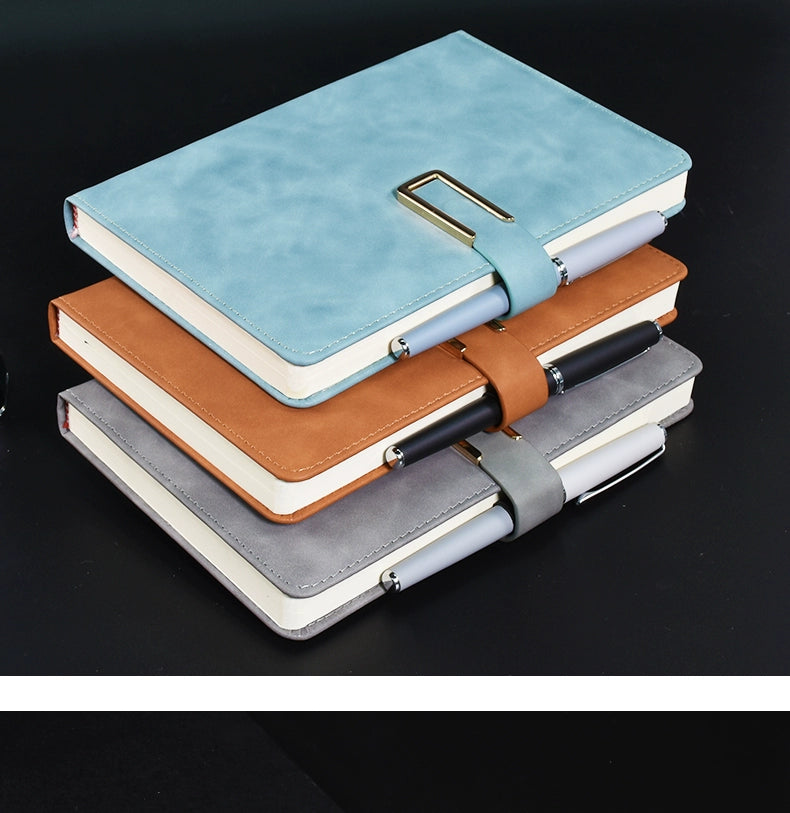 A5 Leaf Notebook 240 Pages: Diary,  Agenda Book,  Journal Notebook