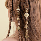 Ethnic Style Spiral Barrettes