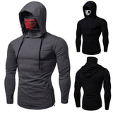 Men's Stretch Fitness Hoody -  Long Sleeve