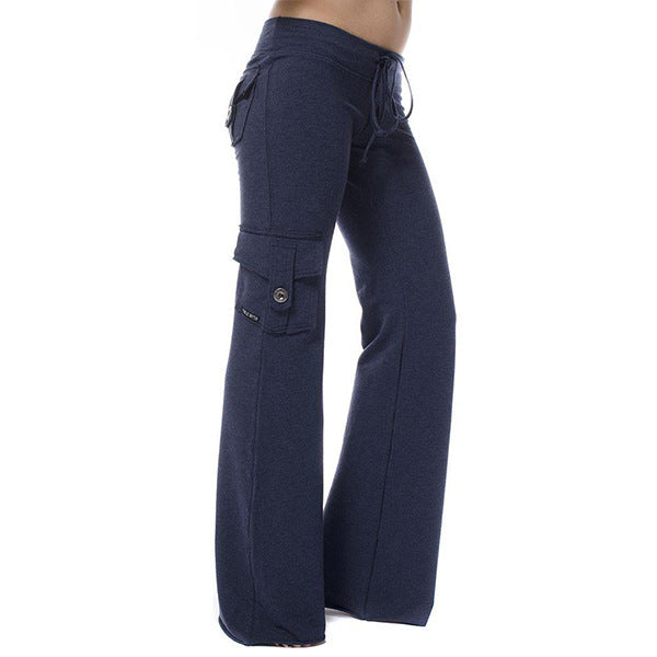 Women's Wide Leg Yoga Track Pants