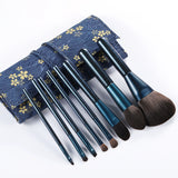 8 PCs Full Set Makeup Brushes