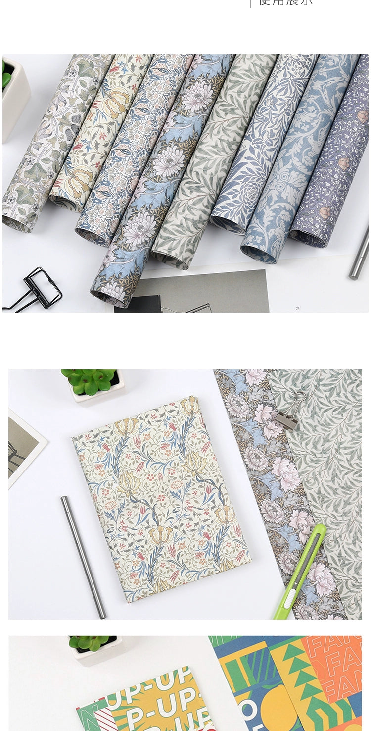 Wrapping Paper Creative Aesthetics Origami Bouquet Paper