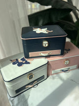 Leather Unicorn Pink Jewelry Box