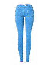 Peach Hip Slim High Waist Pencil Denim