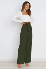 Fashion Workplace Casual Wide Leg Trousers