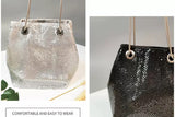 Sequin Crossbody Mini Chain Bag