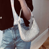 Diamond Chain Shoulder Bag