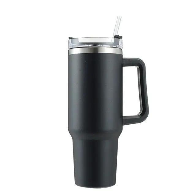 Insulated Tumbler Straw With Handle - The Next Door Neighbor 