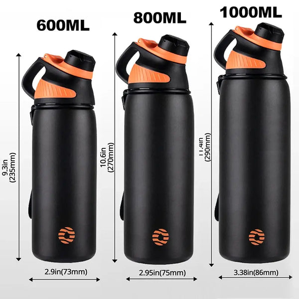 Thermos with Magnetic Lid