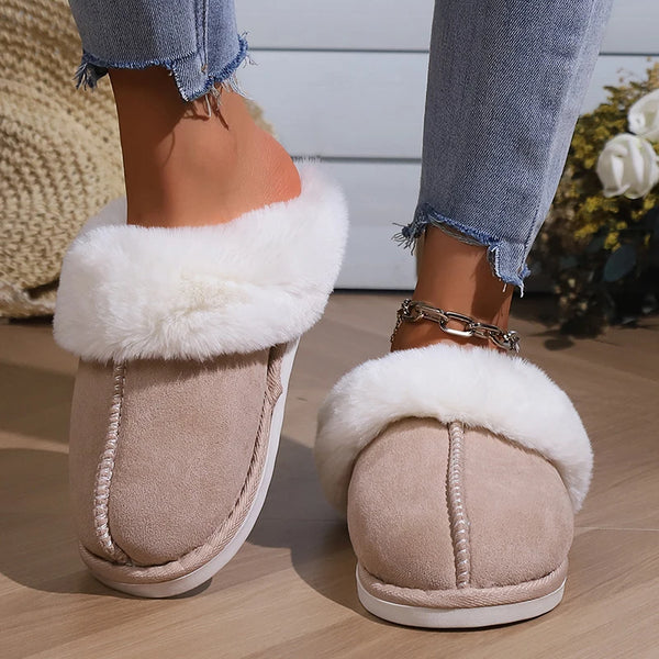 Indoor Fur Slippers - The Next Door Neighbor 