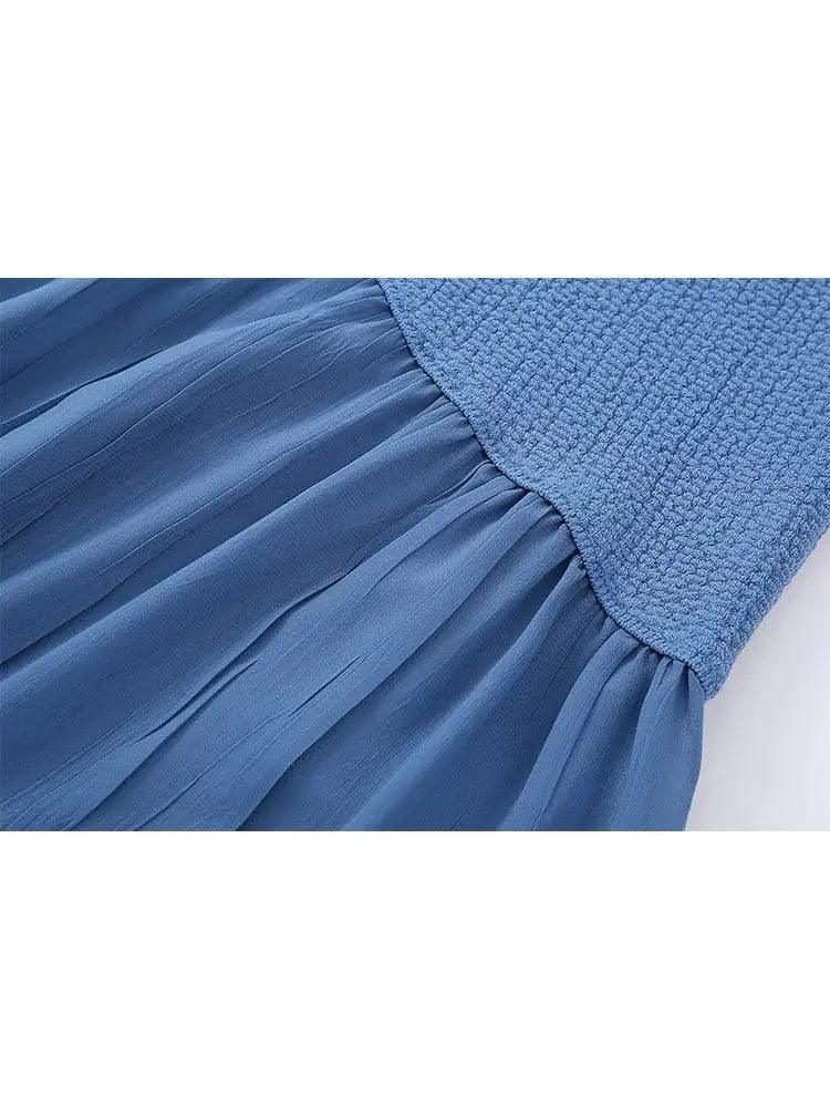 Perfect Summer Blue Skirt Set