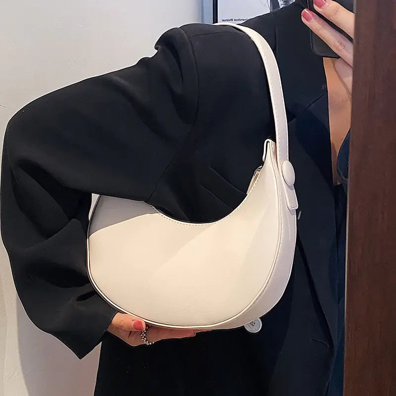 Leather Cute Hobo Shoulder Bag