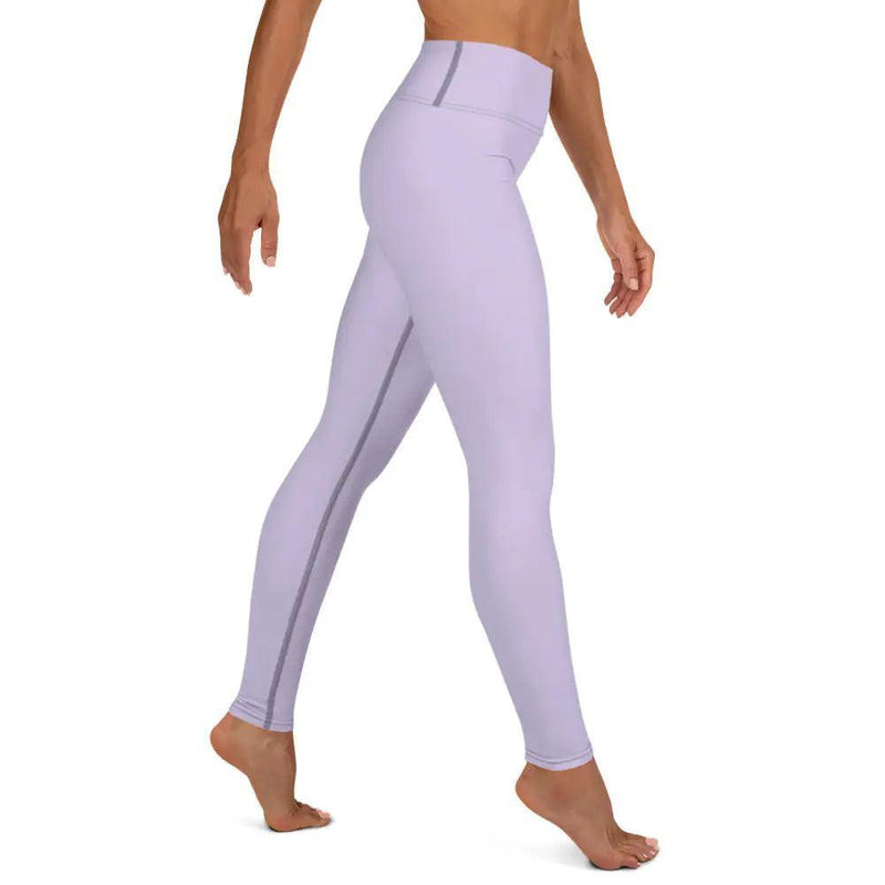 Tropical Seas Purple Sunset Yoga Leggings - The Next Door Neighbor 