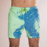 Magical Change Color Men's Beach Shorts - The Next Door Neighbor 