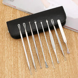 8 Piece Stainless Steel Blackhead / Acne Remover Set - The Next Door Neighbor 