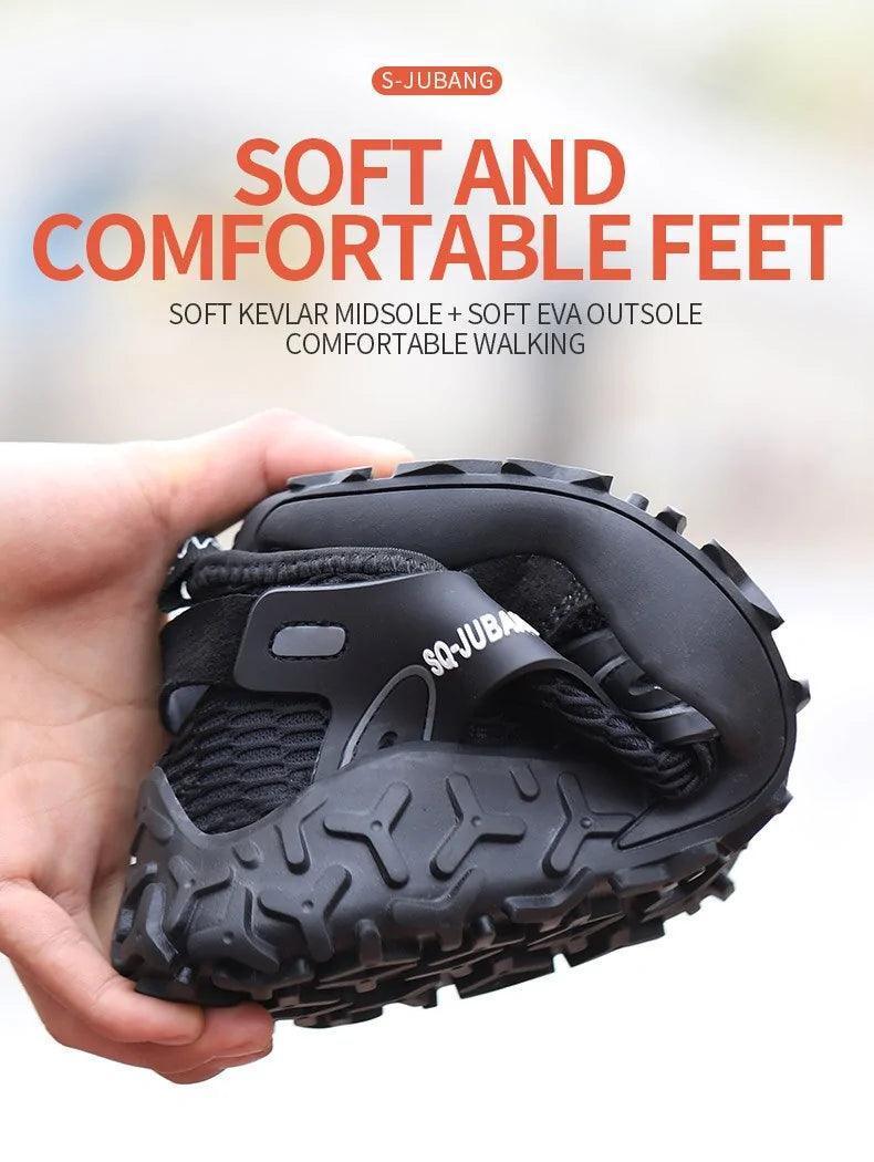 Anti-collision Steel Toe Breathable Safety Shoes - The Next Door Neighbor 