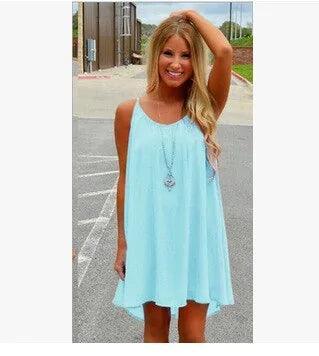 Spaghetti Strap Summer Dress