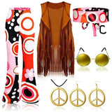 Hippie Disco 60s 70s Costume for Women