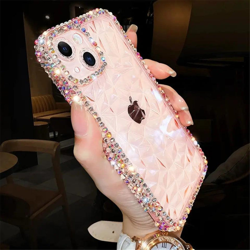 Glitter Diamond Transparent Phone Case - The Next Door Neighbor 