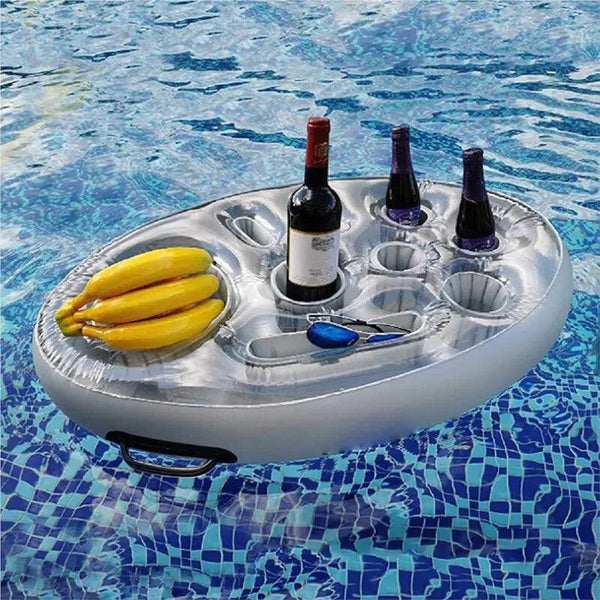 Inflatable 8-Hole Drink Holder - The Next Door Neighbor 