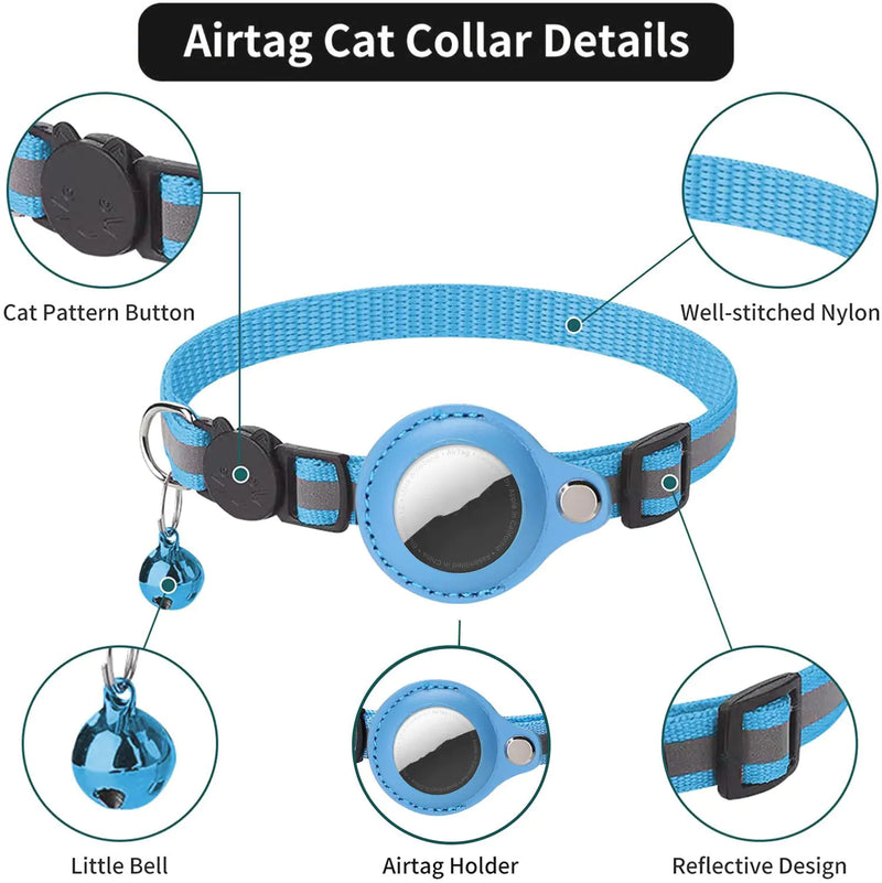 Pet Collar for Apple Airtag - The Next Door Neighbor 