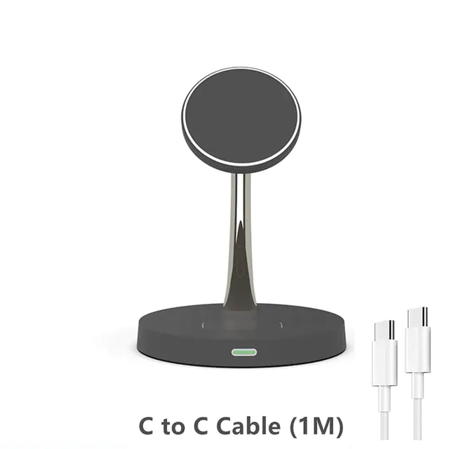 Iphone Magnetic Wireless Charger Station Dock - The Next Door Neighbor 