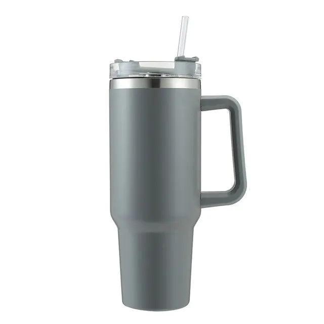 Insulated Tumbler Straw With Handle - The Next Door Neighbor 