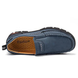 Men's Casual Leather Loafers - The Next Door Neighbor 