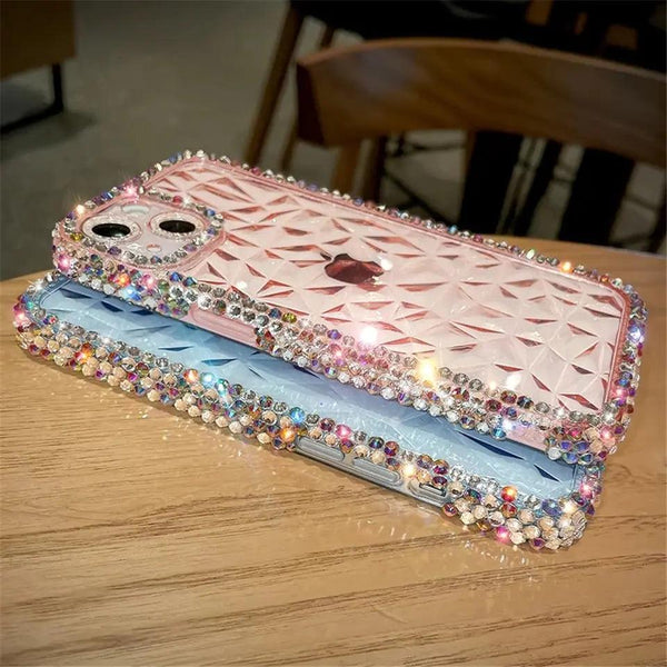 Glitter Diamond Transparent Phone Case - The Next Door Neighbor 