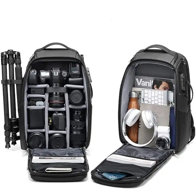 Large Capacity Camera & Laptop Backpack