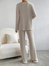 Casual 2-Piece Autumn Loungewear Set - The Next Door Neighbor 