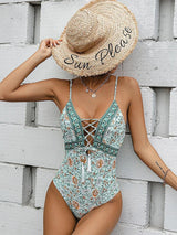 Vintage Tassel Monokini