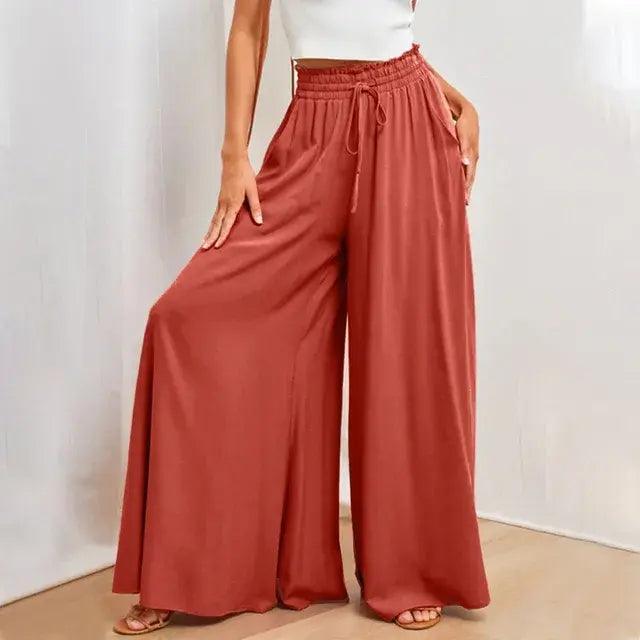 Ultimate Comfort Wide Leg Trousers - The Next Door Neighbor 