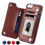 Folio - Retro Card Holder Phone Case - The Next Door Neighbor 